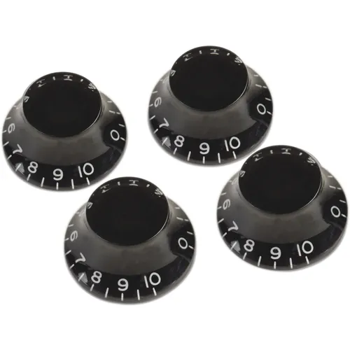 Gibson PRHK-010 Top Hat Knobs Black 4 Pack