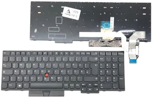 T-ProTek DEUTSCHE - Schwarz Tastatur Keyboard kompatibel für Lenovo ThinkPad L590 20Q7001CUK