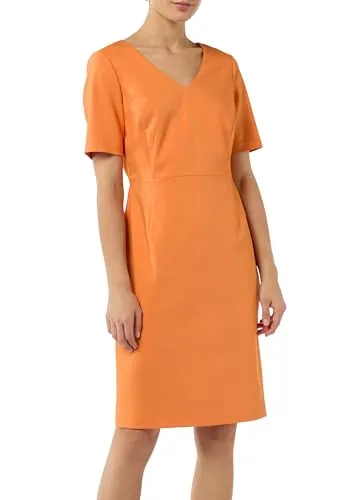 comma Etuikleid - Elegantes Businesskleid für Damen, antaillierte Passform und elastisches Material für optimalen Tragekomfort. Ideal für den Büroalltag.
