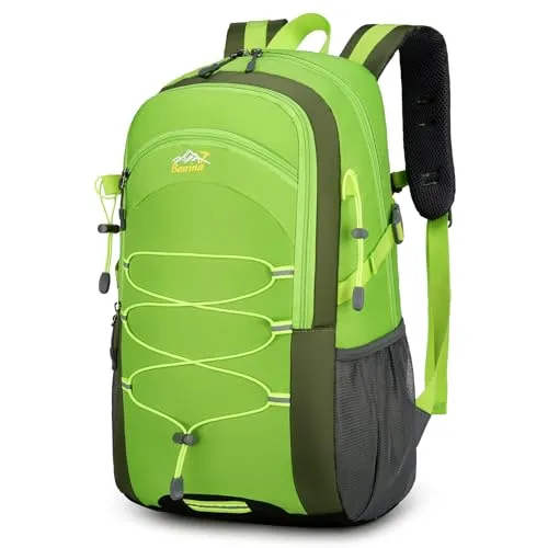 Besrina Wanderrucksack 40L, Herren Damen Wasserdichter Rucksack Trekkingrucksack Reiserucksack, Outdoorrucksack mit Reflexstreifen Für Wandern, Radfahren, Klettern, Bergsteigen und Reisen Sport
