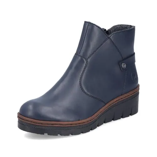 Rieker Damen Klassische Stiefeletten X9164 in blau von Rieker