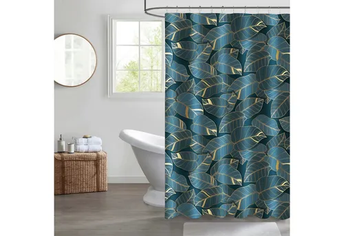 Sanilo Duschvorhang Monstera 180 x 200 cm in grün von Sanilo