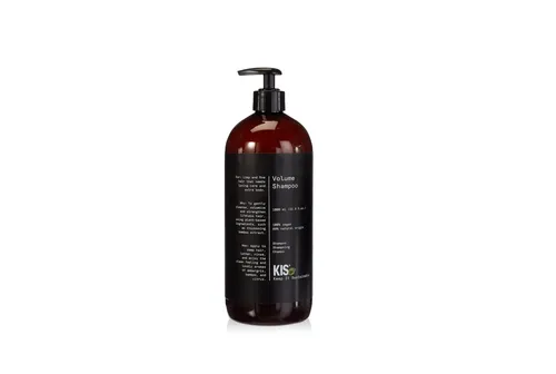 KIS Green Volume Shampoo 1000ml - für schlaffes & feines Haar - Shampoos: 100% vegane Rezeptur, sulfatfrei und mit Bambusextrakt für mehr Fülle und Kraft ohne Beschädigung.