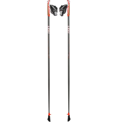LEKI Flash Carbon Stock 125 FS 2025 - Leichte Nordic-Walking-Stöcke aus Carbon mit ergonomischem Korkgriff und Trigger Shark-System für optimalen Komfort und Kontrolle in der Kategorie Wanderstöcke.