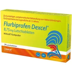 Flurbiprofen Dexcel 8.75 mg Lutschtabletten von Dexcel Pharma
