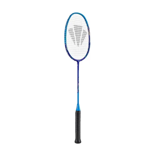 Carlton Badmintonschläger Vapour Trail 78S, blau - Badmintonschläger mit Torsionskontrollsystem für optimale Kontrolle, Kraft und Geschwindigkeit. Mit Vectran-Fasern für erhöhte Elastizität und nur 78 g Gewicht, ideal für ambitionierte Spieler.