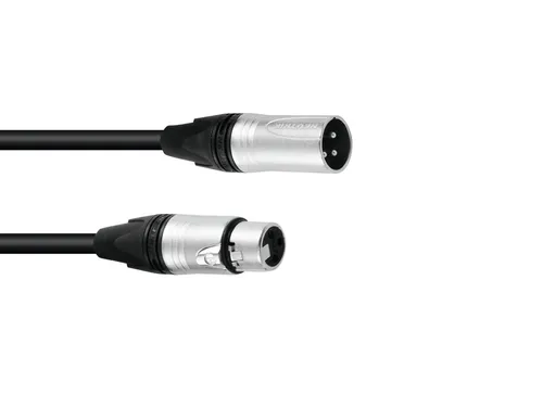 PSSO XLR Kabel 3pol 5m Neutrik schwarz