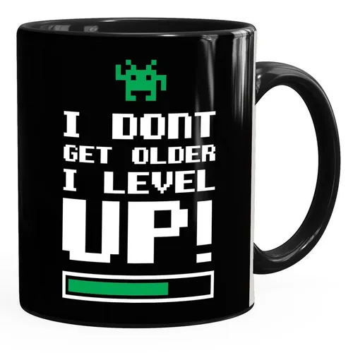 MoonWorks Tasse Kaffeetasse I dont get older I level up Gamer Spruchtasse Geburtstagstasse MoonWorks®, Keramik