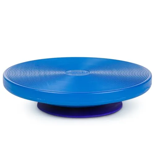 Sport-Thieme Therapiekreisel Set mit Anti-Rutsch-Unterlage – Balance Trainer für Fitness und Therapie - Das Sport-Thieme Therapiekreisel Set mit Anti-Rutsch-Unterlage ist ideal für Balance- und Koordinationstraining. Robustes Design aus langlebigem Kunststoff, geeignet für Wasser- und Landtraining, belastbar bis 120 kg.
