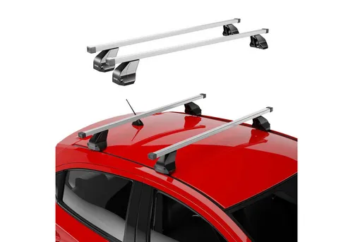 OMAC Dachträger Stahl Gepäckträger für Hyundai i20 2014-2020 - Dachgepäckträger aus hochwertigem, leichtem Stahl, abnehmbar und wasserbeständig. Ideal für Fahrräder, Skier und mehr – perfekt für alle Ihre Reisebedürfnisse!