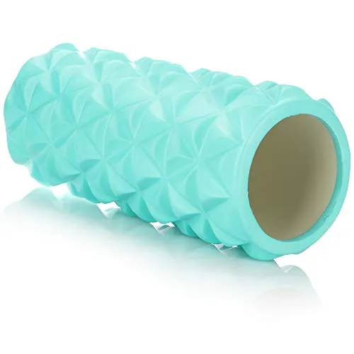 COM-FOUR® Yoga-Rolle, stimmulierender Faszienroller