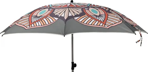 Sonnenschirm Marrakesch Dunkelgrau UV 50+ Knickbar 180 cm