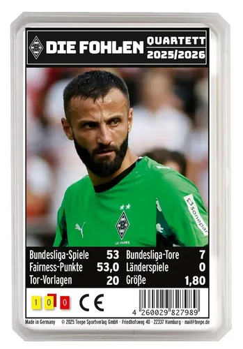 Gladbach Quartett 25/26 | Spiel | Deutsch (2025) | 45 Minuten, 2-6 Spieler