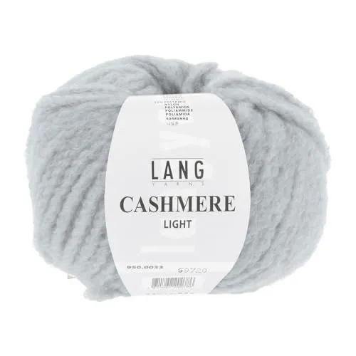 LANG YARNS CASHMERE LIGHT Häkelwolle - Luxuriöse Garne für kreative Projekte, mit 85% Kaschmir für ein federleichtes und anschmiegsames Strickgefühl.