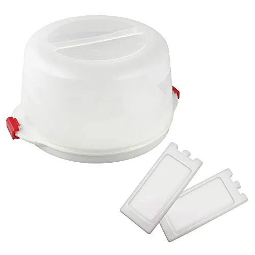 Dr. Oetker Kuchentransportbox BAKE & GO inklusive Kühlakkus von Dr. Oetker