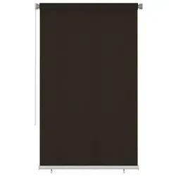 vidaXL Außenrollo 140x230 cm Braun HDPE - Das elegante Außenrollo bietet effektiven Sonnenschutz und erhöht die Privatsphäre. Hergestellt aus hochwertigem HDPE, ist es langlebig und einfach zu montieren. Ideal für den Außenbereich, um Ihre Räume angenehm kühl zu halten.