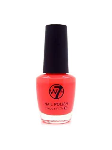 w7 Nagellack florescent pink 2, 15 ml, 1er Pack (1 x 0.015 l)