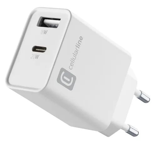 Multiport Charger PD 20W 20-W-Ladegerät mit USB-A- und USB-C-Anschlüssen