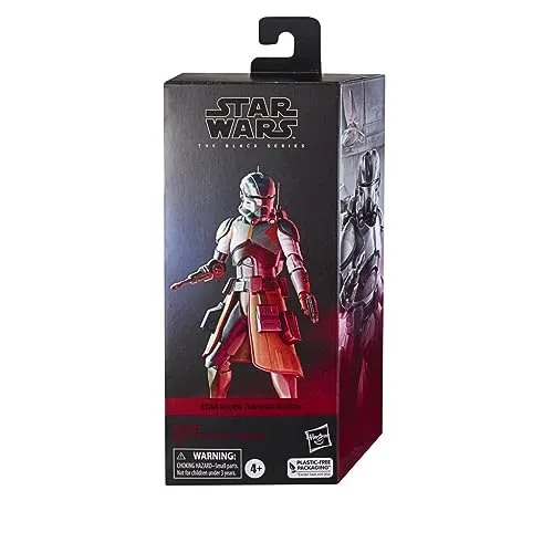Star Wars Hasbro The Bad Batch Black Series Figur Echo (Mercenary Gear), 15 cm - Actionfigur für Kinder, detailgetreu gestaltet und perfekt für kreative Rollenspiele und als Geschenk für Star Wars-Fans.