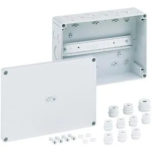 Spelsberg RK4/25-L Reihenklemmenkasten leer - Sonstige Elektroinstallationsartikel, robuster Klemmenkasten für sichere und platzsparende Elektroinstallationen.