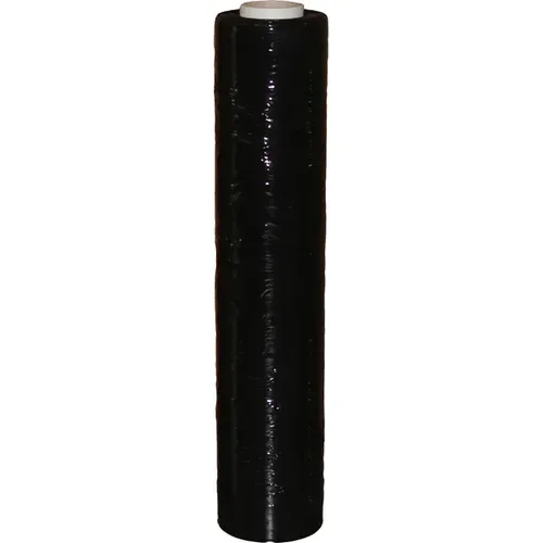 ReinigungsBerater Wickelfolie schwarz PE-Stretchfolie 500 mm x 300 m, 20 my, Kern 50 mm 440181, 1015772