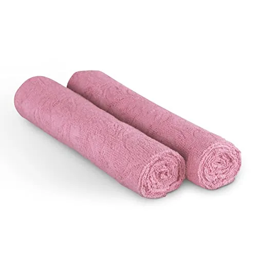 Bestlivings Premium Mikrofasertuch 220g/m² - Hoch-Tief Struktur - 65x45cm (Rose / 2er Pack) Reinigungstücher Geschirrtücher - super saugfähige Küchentücher