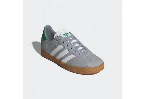 adidas Originals GAZELLE Sneaker für Kinder und Jugendliche grau 36 EU - Sportliche Sneaker in Halo Silver für Kinder und Jugendliche, mit atmungsaktivem Obermaterial und rutschfester Gummisohle – ideal für aktive Tage.
