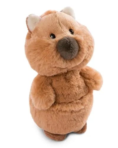 NICI Kuscheltier Quokka Mola 22cm - Weiches Plüschstofftier, niedlich und ideal zum Kuscheln und Spielen für Kinder, nachhaltig und umweltfreundlich
