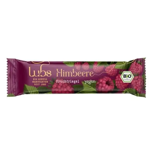 Lubs Fruchtriegel, Himbeere, 30g