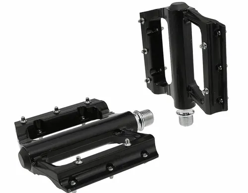 Flatpedal BMX Pedale Flat, Singlespeed, MTB Aluminium Fahrrad 9/16 Mountainbike