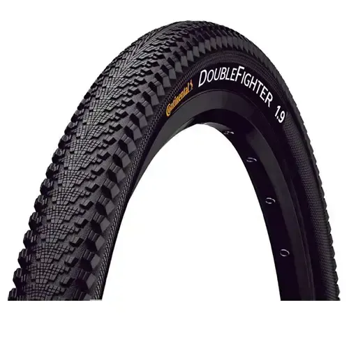 Continental Double Fighter III Reifen 47-507, Schwarz - Fahrradreifen 24x1.75