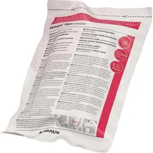 B.Braun Desinfektionstücher 19530 Meliseptol Wipes, für Flächen, alkoholisch, 15x20cm, 60 Tücher