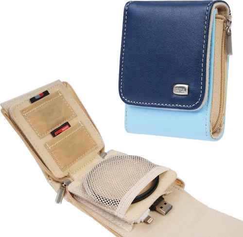 Memory Card-Case Blau für Speicherkarten + Zubehör