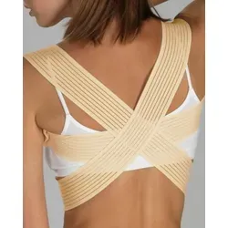 Tonus Elast Rückenstabilisator Geradehalter Stabilisator Rücken Brust Halter Rückenhalter 20-0107, Stabilisator beige 1-S-68-78cm