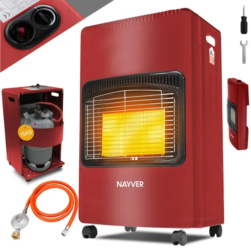 NAYVER® Gasheizung 4200 Watt Heizstrahler