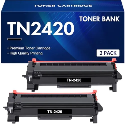 Toner Bank TN2420 TN-2420 TN-2410 TN2410 MFC-L2710DW Toner für Brother MFC L2710DW HL-L2350DW MFC-L2710DN DCP-L2530DW HL-L2310D MFC-L2750DW DCP-L2510D MFC-L2730DW HL-L2375DW DCP-L2550DN TN 2420 Tray