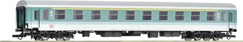 Roco 74807 H0 Reisezugwagen 1. Klasse der DB AG - Hochwertiger Halberstädter Reisezugwagen 1. Klasse, Gattung Am 201, ideal für detailgetreue Modellbahnanlagen und Sammler.