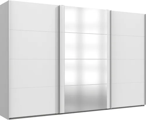 WIMEX Barmbek Schwebetürenschrank - Kleiderschrank mit 3 Schwebetüren, 6 variablen Einlegeböden und 2 Stoffboxen. Ideal für optimalen Stauraum und moderne Optik in Ihrem Schlafzimmer. Made in Germany.
