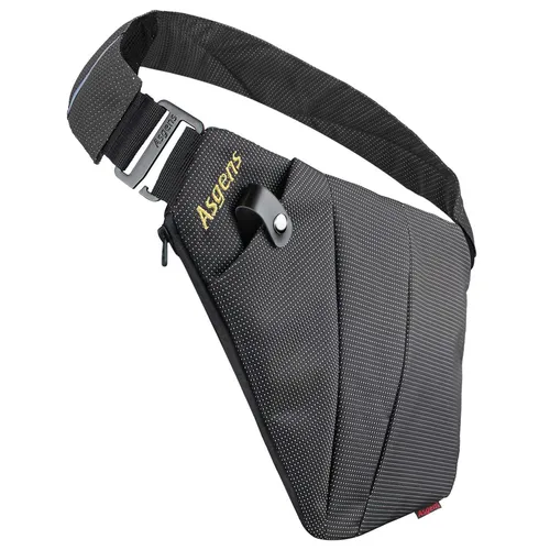 Asgens Umhängetasche Sport Brusttasche - Praktische und wasserdichte Herrentasche mit Anti-Diebstahl-Funktionen, ideal für Reisen und Outdoor-Aktivitäten, leicht und stilvoll.