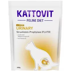 Kattovit Urinary Huhn 400g Trockenfutter für Katzen - Hochwertiges Trockenfutter mit Huhn für Katzen, speziell entwickelt zur Unterstützung der Harnwege. Ideal für eine ausgewogene Ernährung.
