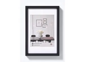 Walther Kunststoffrahmen Steel Style ES824B 18x24cm schwarz