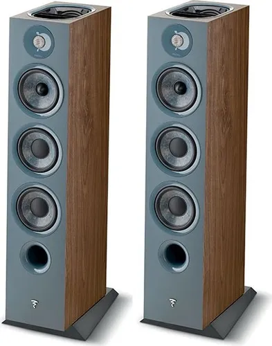 Focal Theva No 2 Lautsprecher Paar mit Dolby Atmos (dark wood)