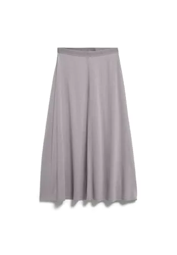 ARMEDANGELS Damen Jerseyrock ILENIAA LARAA MIDI Seal Grey XL - Stylischer Jerseyrock aus hochwertigem Tencel™ Lyocell Mix, ideal für jeden Anlass. Der Loose Fit sorgt für optimalen Tragekomfort und lässigen Look.