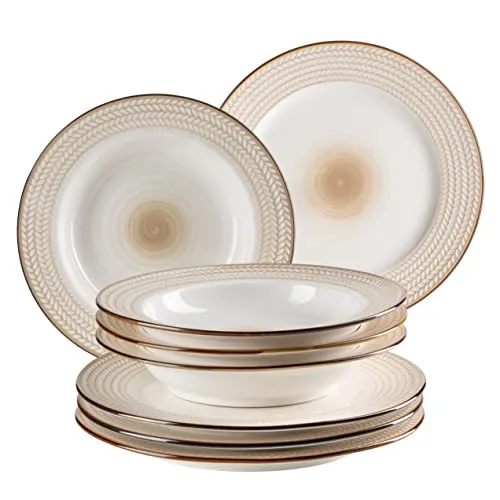 MÄSER 931943 Prospero Premium Tafelservice für 4 Personen in weiß von Mäser