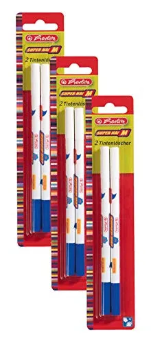 Herlitz Tintenlöscher Superhai, Strichstärke: 1 mm (3x 2er Pack)