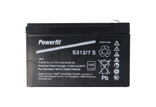 Exide Powerfit S312/7 S Blei Akku von Exide