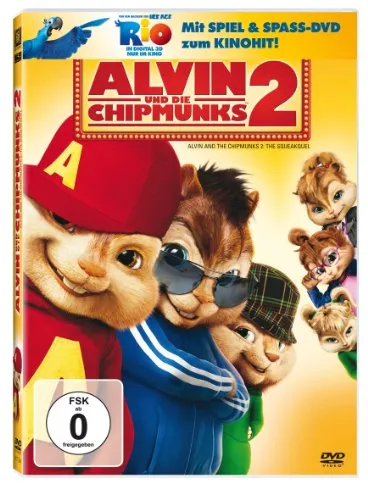 Produktbild Alvin und die Chipmunks 2 (+ Rio Activity Disc) [2 DVDs]