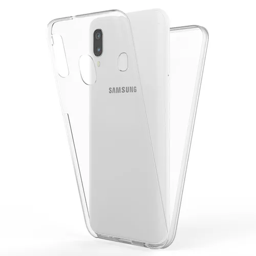 360° Handy Hülle für Samsung Galaxy A20e, Full Cover Case Schutz Etui Slim