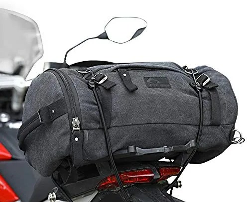 Hecktasche Vintage 25L für Vespa GTS 300 grau