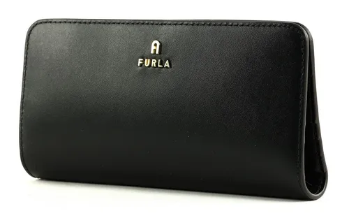 Furla Geldbörse Camelia – Eleganter Begleiter - FURLA Geldbörse Camelia, 19x9x3 cm, aus hochwertigem Leder. Mit 8 Kartenfächern und 2 Geldscheinfächern bietet sie Ordnung und Stil für den Alltag. Kommt in Geschenkbox mit Staubbeutel.